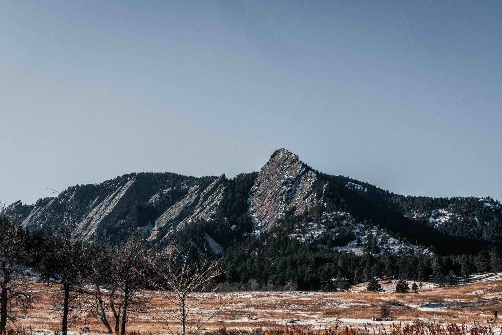 Boulder Colorado mountains