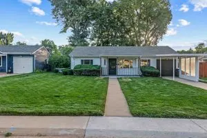 Front of Pueblo, Colorado home we bought for cash