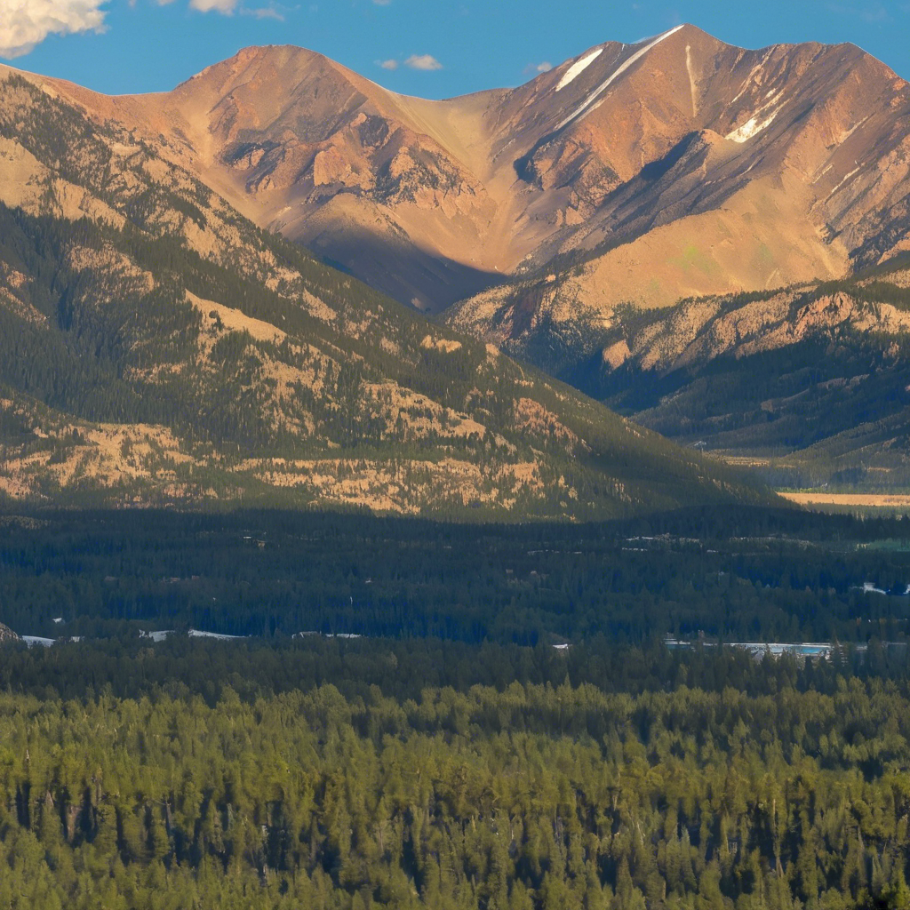 Mountain Range in Colorado
