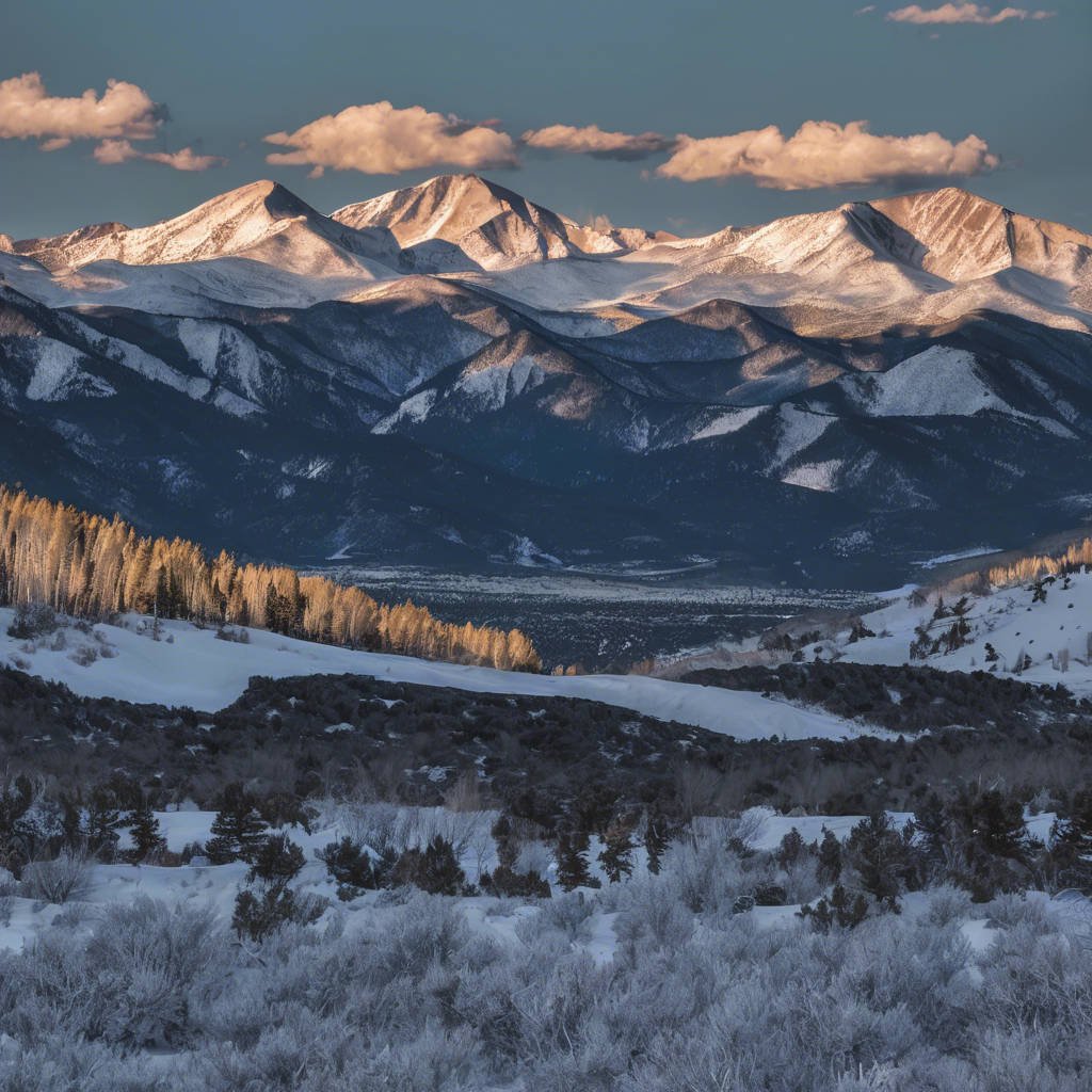 Snowy Mountains Colorado