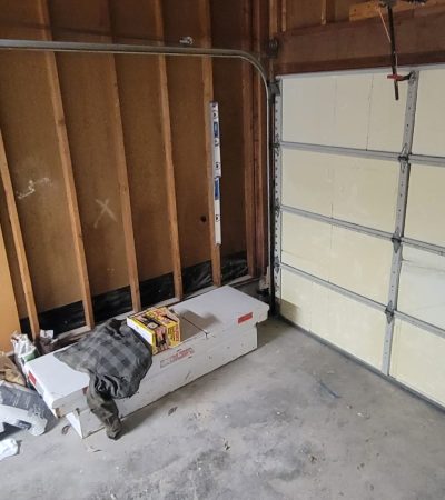 Garage that needs repairs in Frisco Colorado