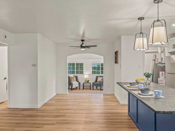 refurbished kitchen in Denver house